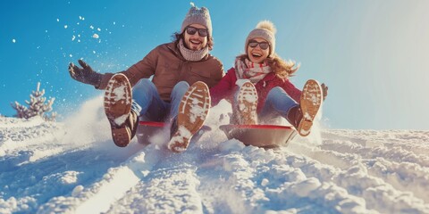 Have a wonderful time during winter vacation participating in activities such as sledding and outdoor recreation with loved ones. Enjoy the excitement of snowy landscapes and cold weather adventures