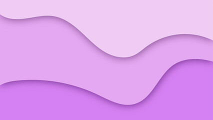 Abstract paper cut shape wave background