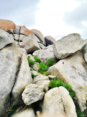 The cliffs of paper,Lugo, unknown cliffs of Galicia,Spain, secret cliffs, different, to discover,stones with strange forms of granite,stones like paper,dangerous cliffs, diffuser filter,