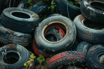 Tires are inoperable due to wear