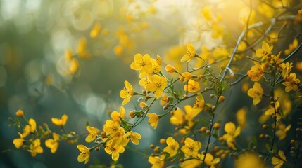 Obraz premium Blooming broom