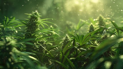 Blooming Quicksilver weed