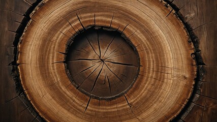 Naklejka premium Wooden background with torn texture