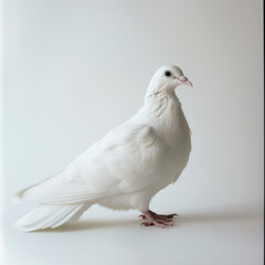 A white dove