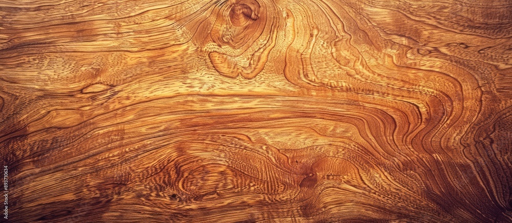 Poster vintage light teak surface with wooden pattern texture on the desk, offering a natural design resour