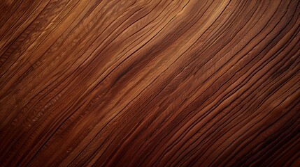 Fototapeta premium A polished wood background features exquisite grain patterns, adding warmth and stunning visual appeal.