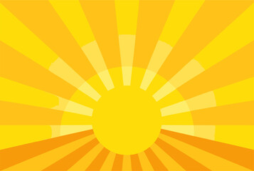 Sunshine yellow abstract background with smooth curves and light gradients. Perfect for bright, cheerful designs.