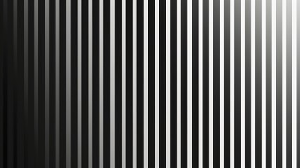 A black and white striped background with a white stripe