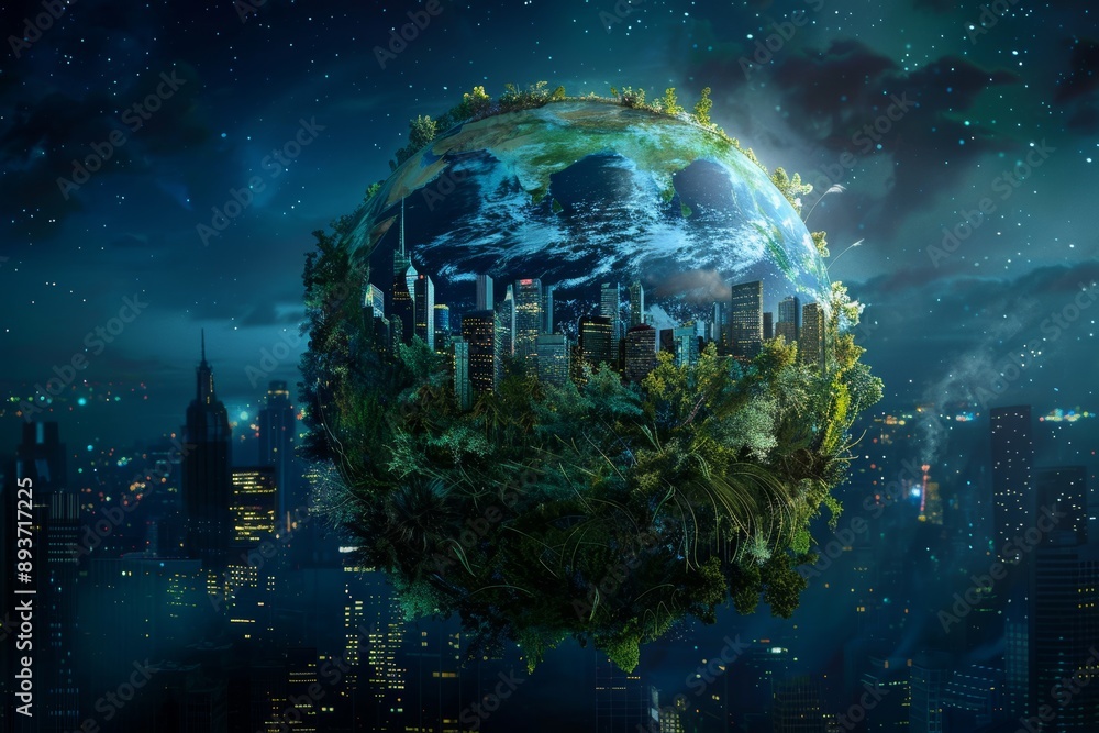Poster climate change and global warming can be reduced through the use of renewable energy. high quality g