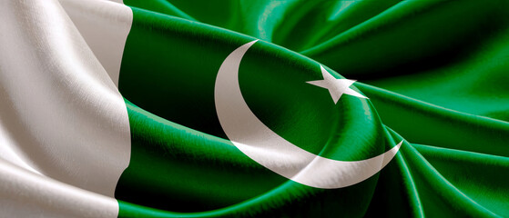 pakistani flag for national Day or Independence Day of pakistan