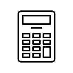 accounting line icons