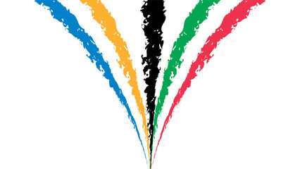 Abstract Sport background, Colored on white background banner, Vector EPS 10