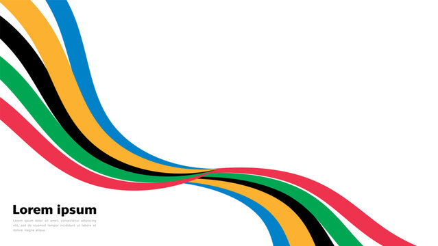 Abstract Sport background, Colored on white background banner, Vector EPS 10