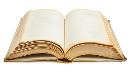 Fototapeta premium Open Book with Blank Pages