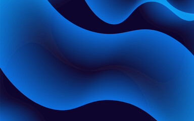 Stylish abstract art featuring blue waves and curves, creating a modern and dynamic visual perfect for digital backgrounds.