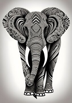 elefante tribale