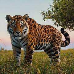 Fototapeta premium portrait of a tiger