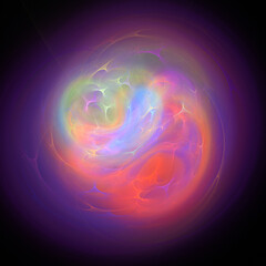 Fraktal Hintergrund f&uuml;r Webseite und Druckvorlage