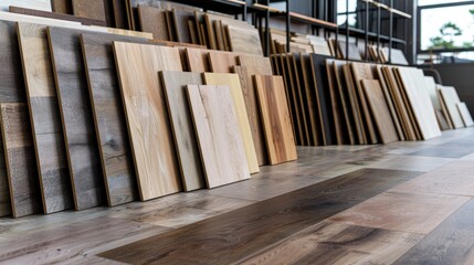 Flooring Wonderland Dazzling Array of Materials and Styles in Showroom Display