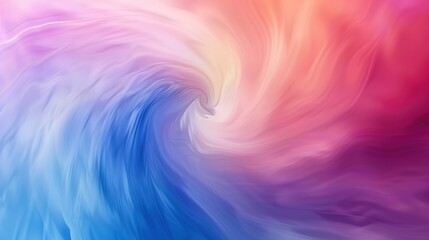 Abstract Swirling Colors in Digital Art