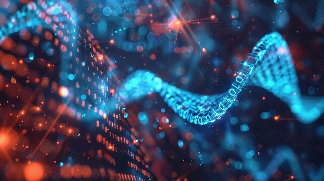 DNA Data Storage Concept with Intertwined Digital Binary Code for Technological Advancements