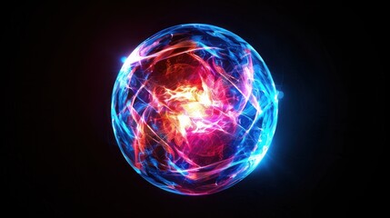 Obraz premium Abstract Sphere of Energy