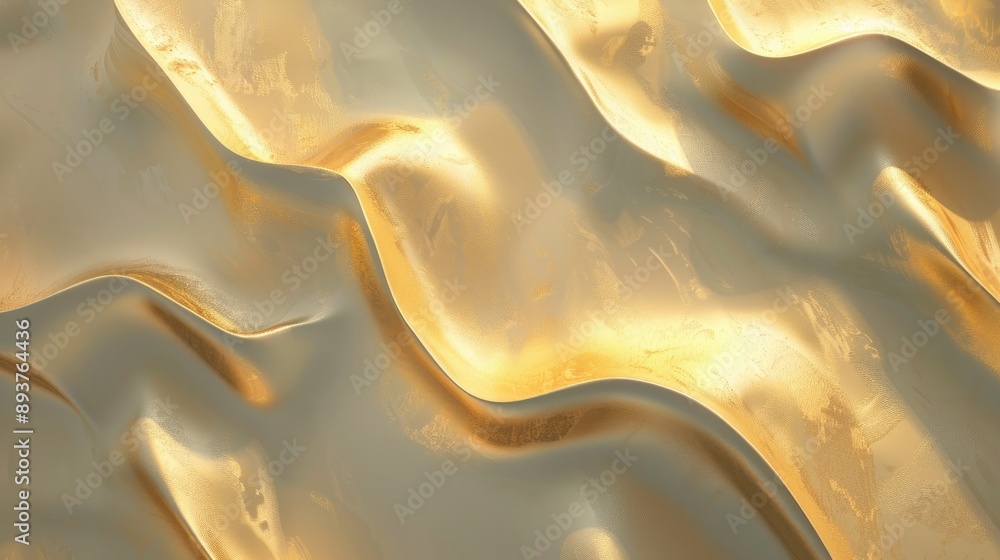 Poster abstract gold metallic gradient with subtle texture.