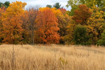 Fototapeta premium autumn in the forest