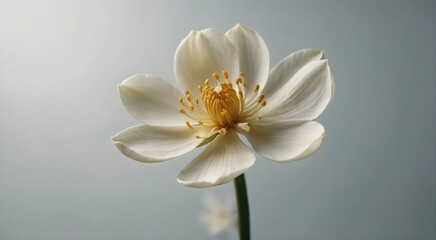 Obraz premium close up of white flora flower