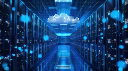 Data backup to cloud storage services: Automated processes and secure solutions for digital information protection. Seamless integration of local and remote storage, ensuring business continuity.