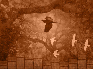 Rustic Deep Forest Vibe © robjoeball