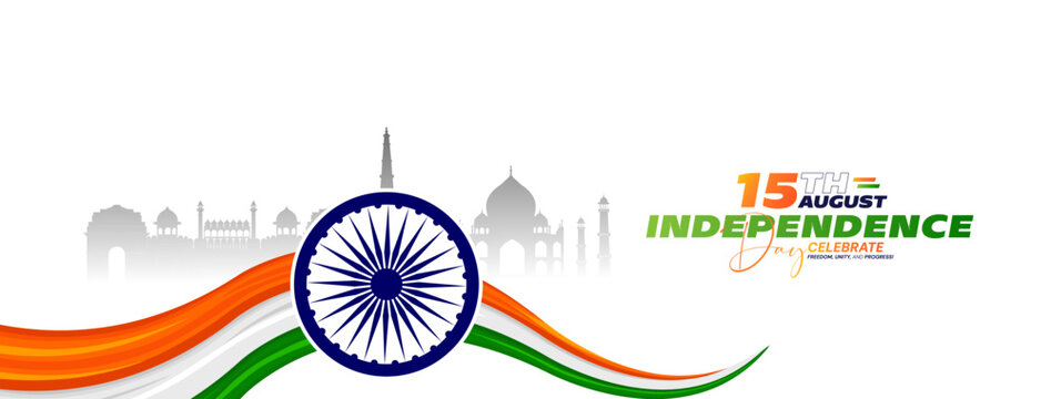 78th Indian Independence Day 15th August Social Media Post, Poster, Banner, Web Banner , Print Design