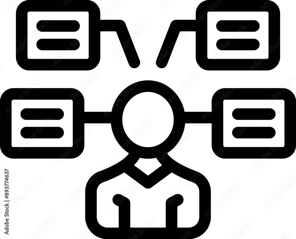 Poster project manager is managing multiple projects simultaneously, ensuring a seamless workflow and optim
