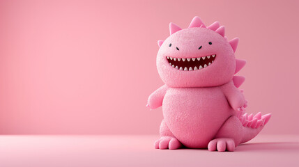 kawaii japanese style monster