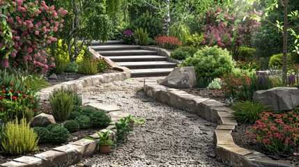 Enchanting Garden Oasis Exquisite Outdoor Landscaping Design Inspiration