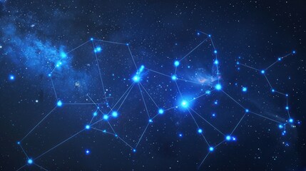 Constellation in a Cosmic Canvas