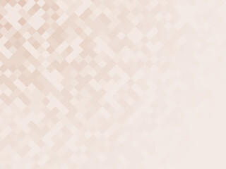 Fototapeta premium beige skintone geometric pattern vector wallpaper design seamless texture mosaic illustration background