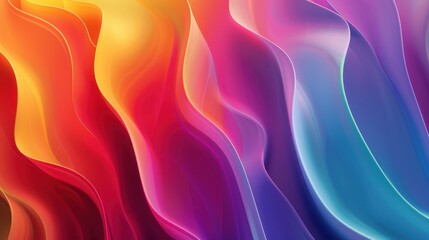 Obraz premium Abstract Colorful Swirls