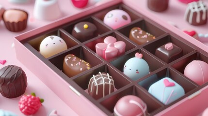 A Box of Delightful Chocolate Treats