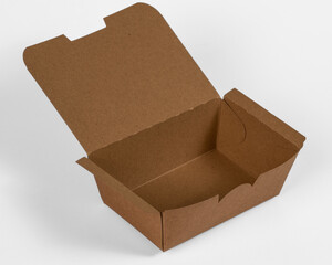 Paper box. Food delivery box