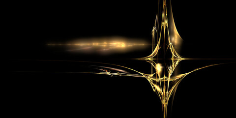 Fraktaler Hintergrund für Webseite und Druckvorlage © Nick Freund