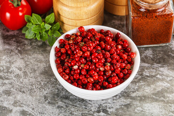 Red pepper corn aroma seeds