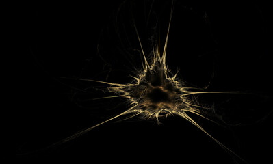 Fraktaler Hintergrund für Webseite und Druckvorlage © Nick Freund