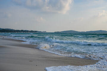 beach and sea