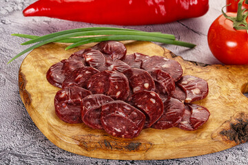 Wild Bear meat homemade sausages