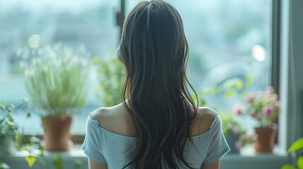 白髪ぼかしアッシュで叶える大人の透明感カラー|沖縄県那覇市「VIM hair 小禄金城店」