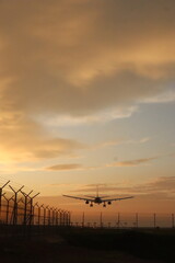 Fototapeta premium lines at dusk