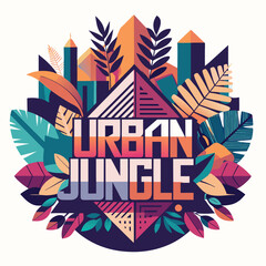 Urban Jungle - Vibrant Modern Nature Art