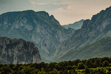 Landscape in the Apuseni Mountains, Romania