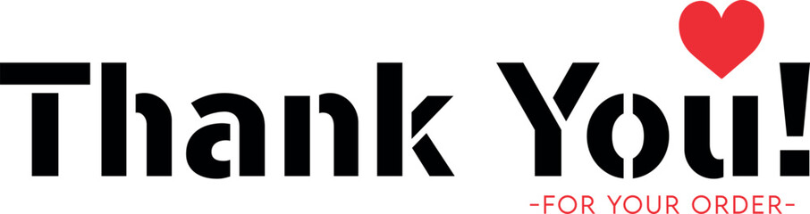 Thank You for Your Order. Elegant Thank You for Your Order Design with Stylish Graphics. Sophisticated Thank You for Your Purchase Image with Modern Elements. Chic Thank You for Your Order Graphic